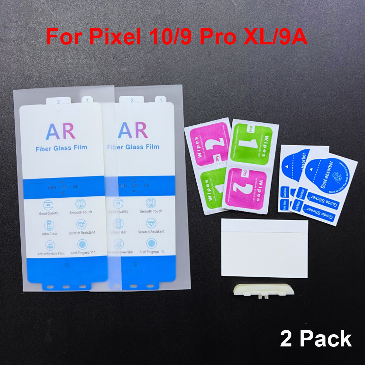 Screen Alignment Tool - 2Pcs AR Anti-Reflexion PET Film Für