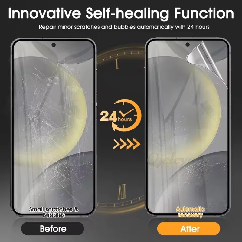 Flexible Tpu Film - 4 Stück Vollflächiger Hydrogel-Displayschutz für Samsung