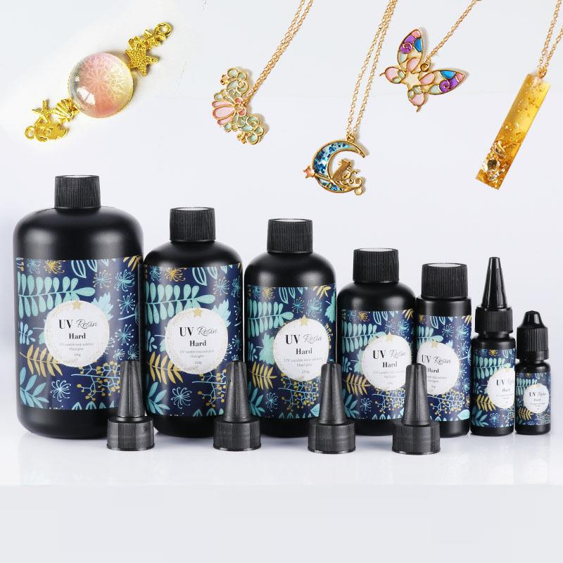 Liquid Uv Glue Kit - Schnell trocknender UV-Harzkleber, farblos, transparent, UV-Flüssigkeit,