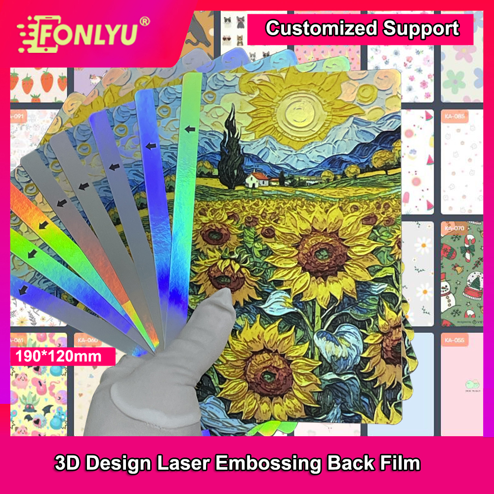Flexible Tpu Film - Mix Patterns Rückseite Aufkleber Rückseite Schutz