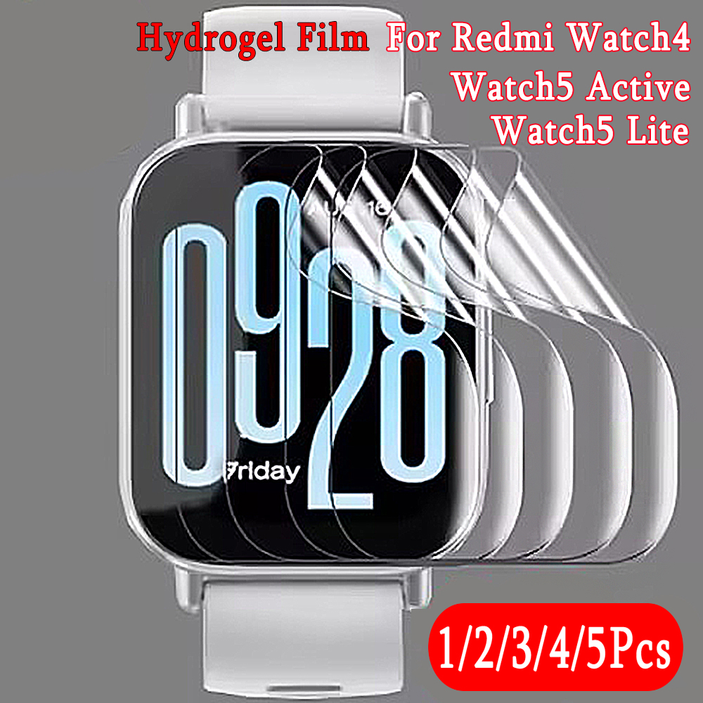 Hydrogel Screen Protector - 1-5 Stück Hydrogel-Schutzfolie für Xiaomi Redmi