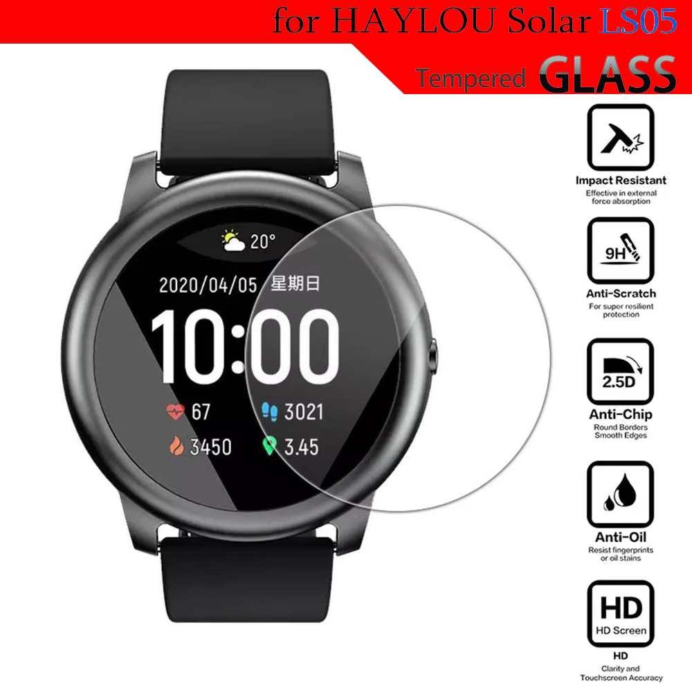 Smartwatch Screen Film - Gehärtetes Glas für HayLou Solar LS05