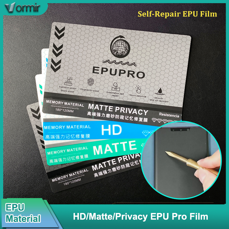 Screen Protector Cutter - Vormir 50 Stück Matte Privacy EPU