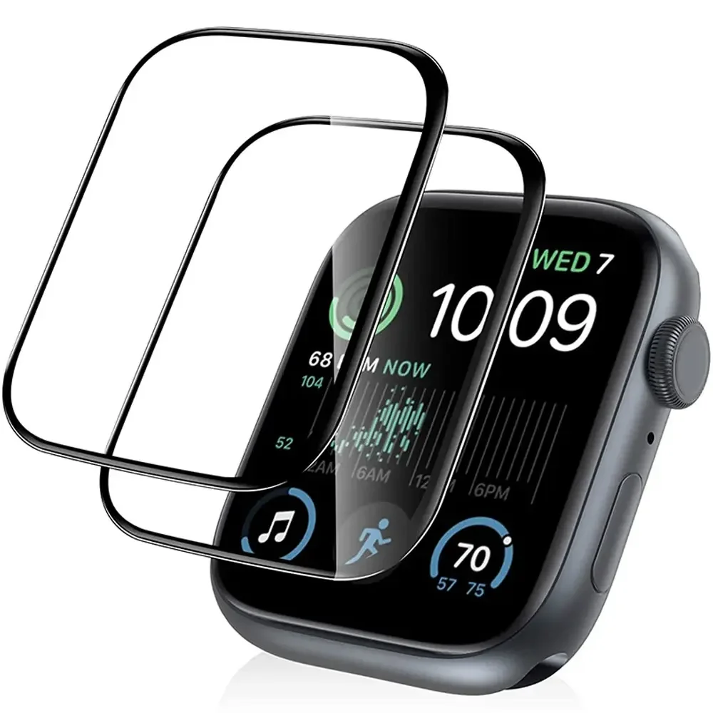 Smartwatch Screen Film - Vollständig gebogener Displayschutz für Apple Watch