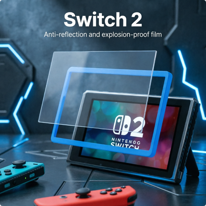 Anti Blue Light Film - Für Switch 2 Ultra HD Anti-Blaulicht