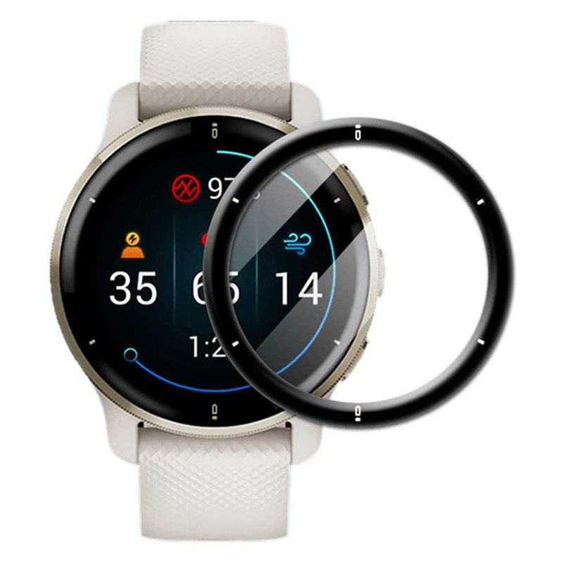 Curved Edge Screen - 3D-Schutzfolie mit gebogenen Kanten für Garmin