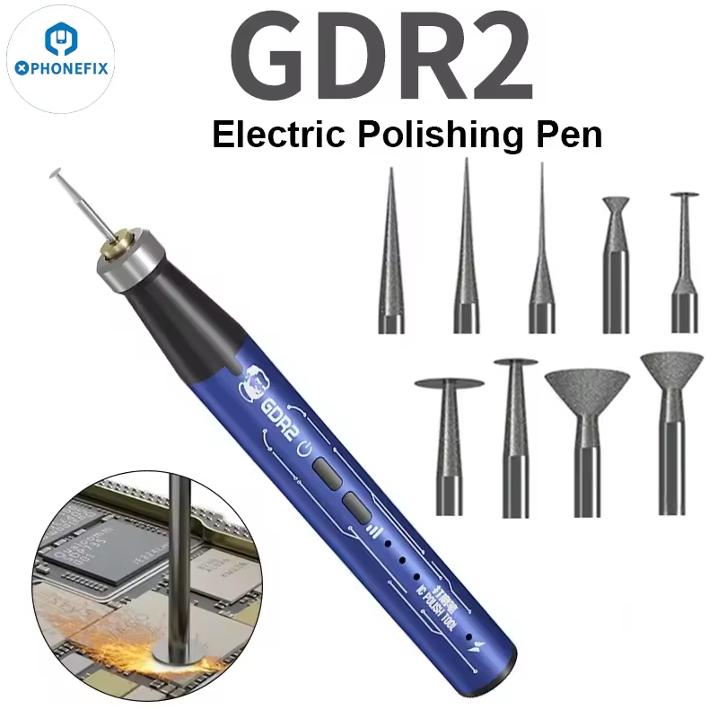 Screen Protector Cutter - MECHANIC GDR2 Elektrische Polieren Stift Diamant