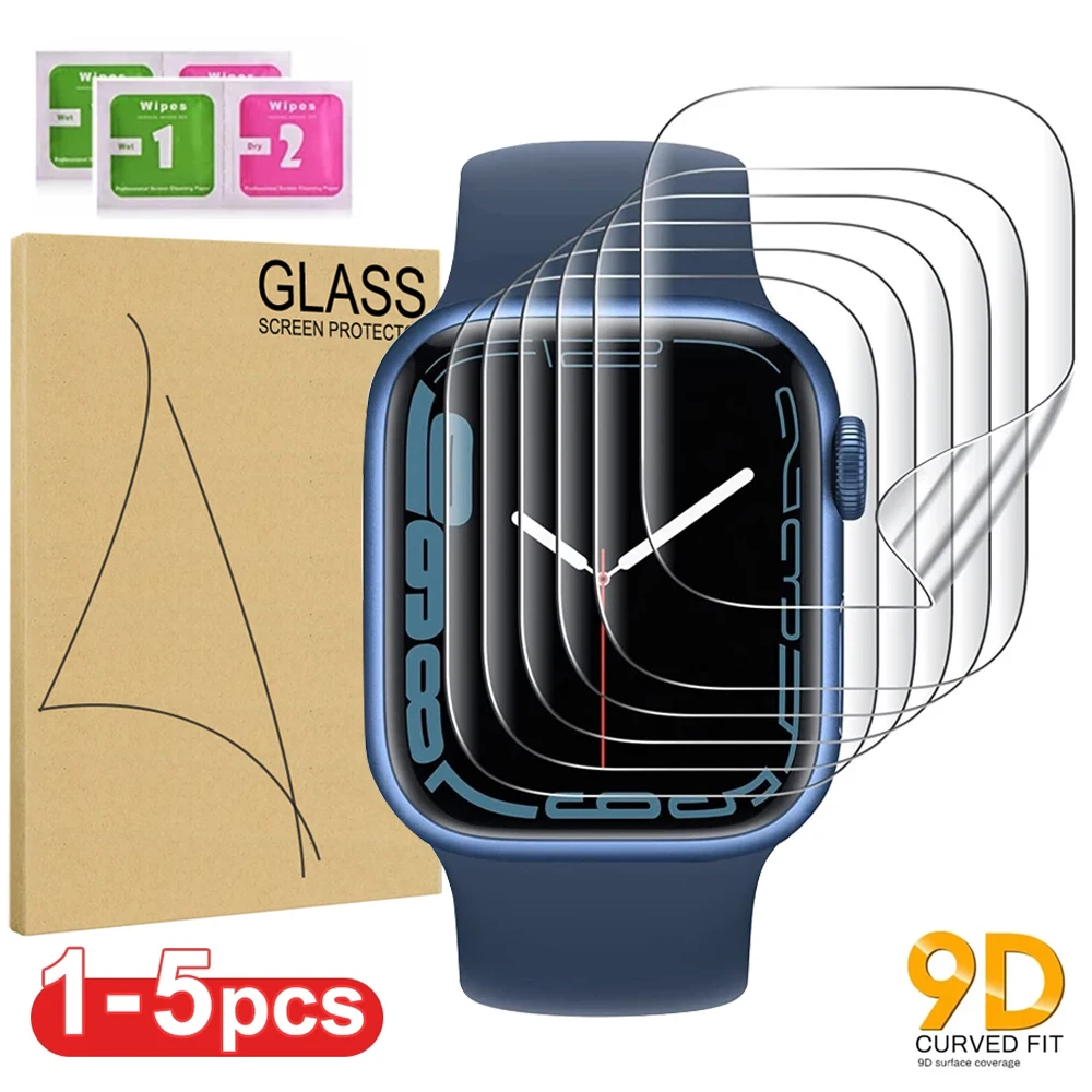 Hydrogel Screen Protector - Displayschutzfolie für Apple Watch Serie 9