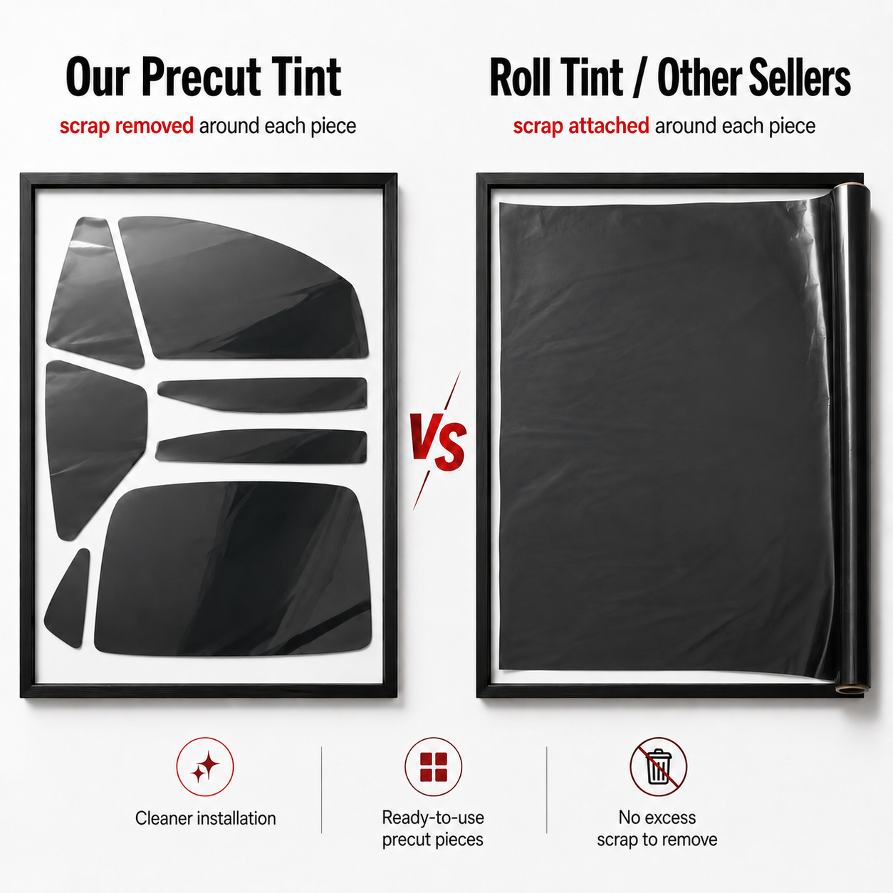 Premium-Fenstertönungsset für  – Privacy Screen Protector Bewertung und Preis