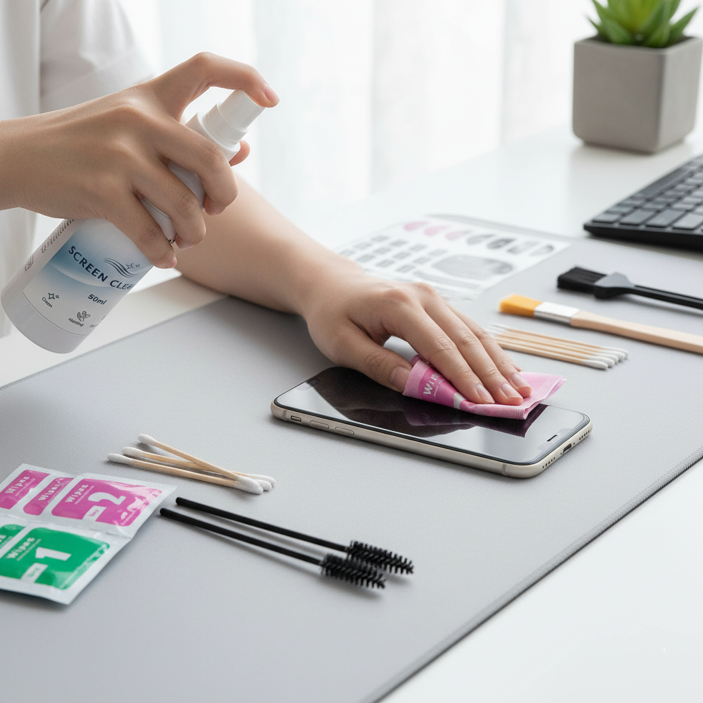 Handy- und Tablet-Bildschirmre – Dust Removal Sticker Bewertung und Preis