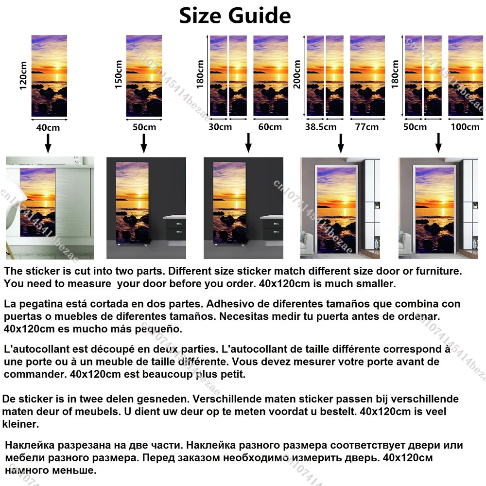 Frische Früchte Kühlschranktür – Full Cover Adhesive Bewertung und Preis