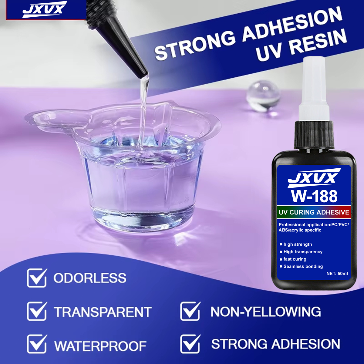 2025 Professionelles UV-Harz - – Liquid Uv Glue Kit Bewertung und Preis