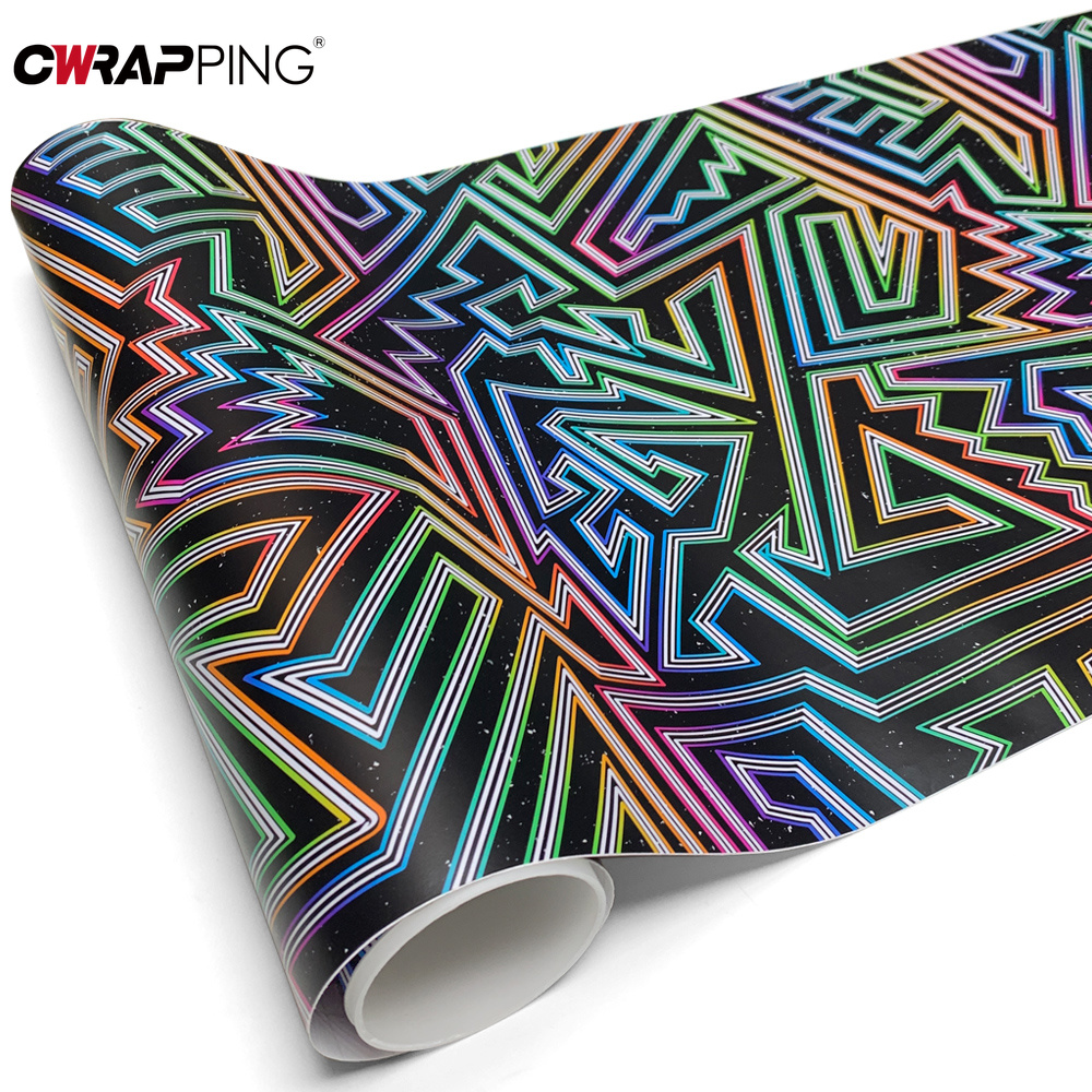 Regenbogen-Linien Auto-Vinylfo – Full Cover Adhesive Bewertung und Preis