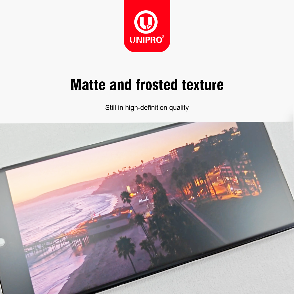 UNIPRO 250µm HD MATTE UV Glasf – Screen Protector Cutter Bewertung und Preis