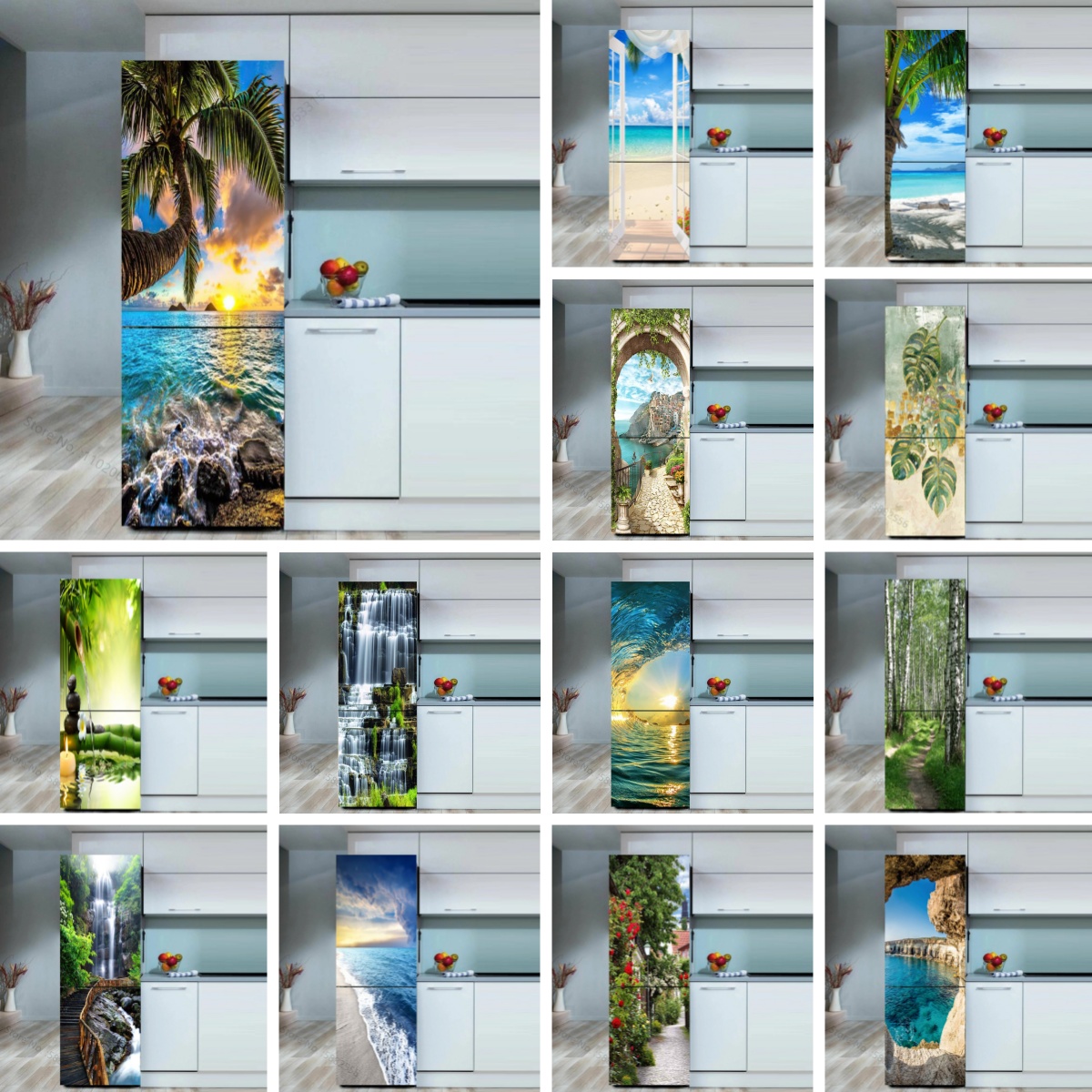 Strand Strand Kühlschrank Aufk – Full Cover Adhesive Bewertung und Preis