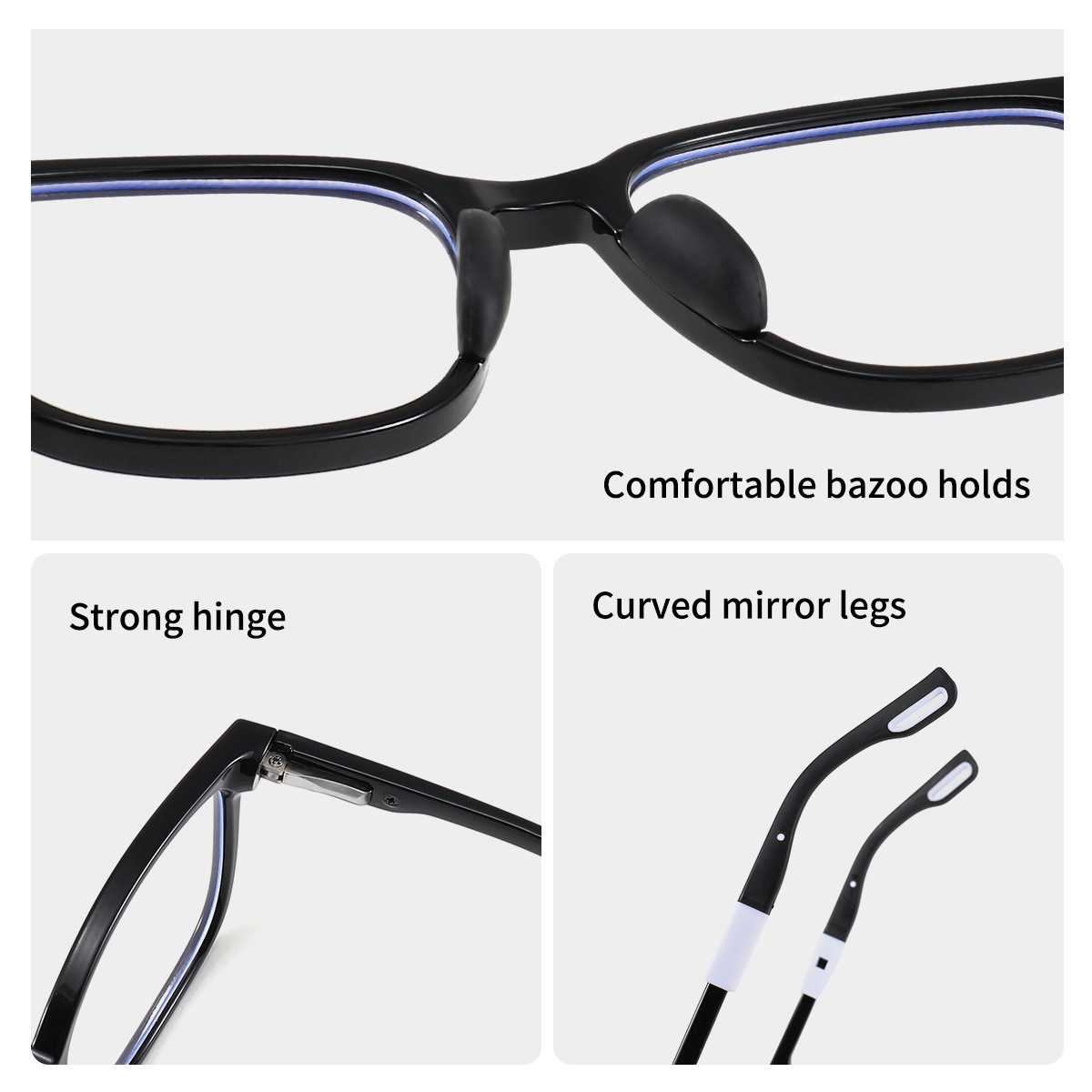 Optische Retro Runde Männer Fr – Anti Blue Light Film Bewertung und Preis