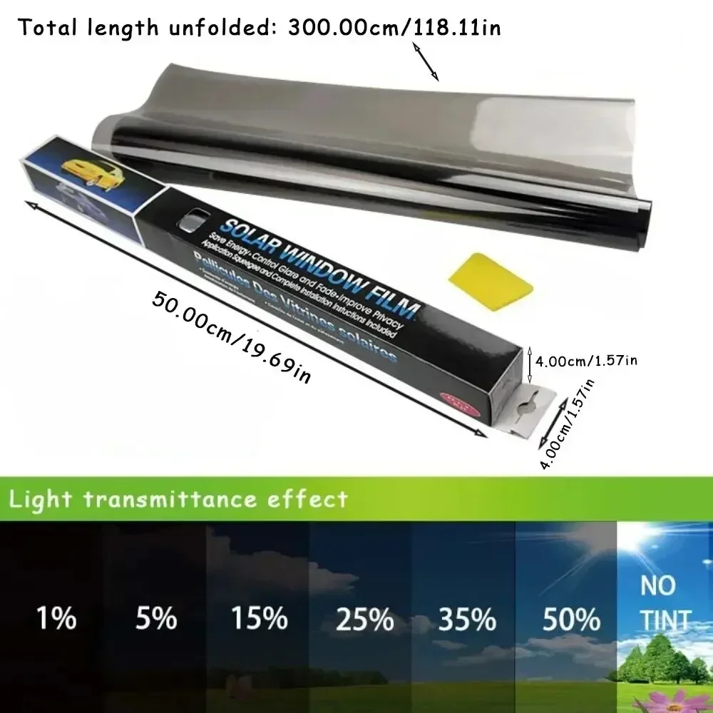3M x 50CM VLT Schwarz Auto Fen – Glass Protector Auto Bewertung und Preis