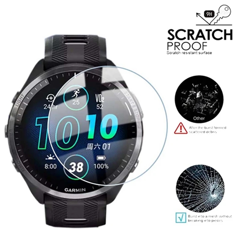 Smartwatch-Zubehör, gehärtete  – Smartwatch Screen Film Bewertung und Preis