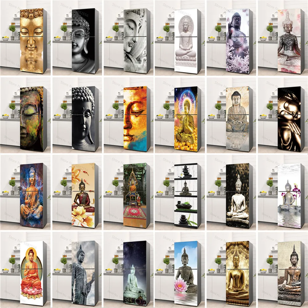 Buddha Kunst Vinyl Kühlschrank – Full Cover Adhesive Bewertung und Preis