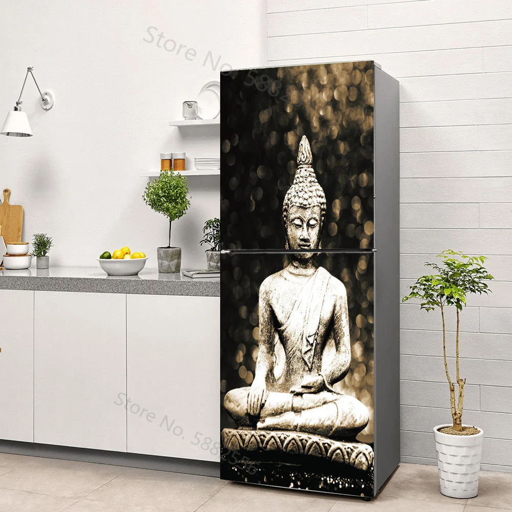 Buddha Kunst Vinyl Kühlschrank – Full Cover Adhesive Bewertung und Preis