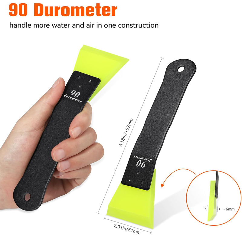 Kleiner Rakel für Vinyl, Gummi – Air Bubble Remover Bewertung und Preis