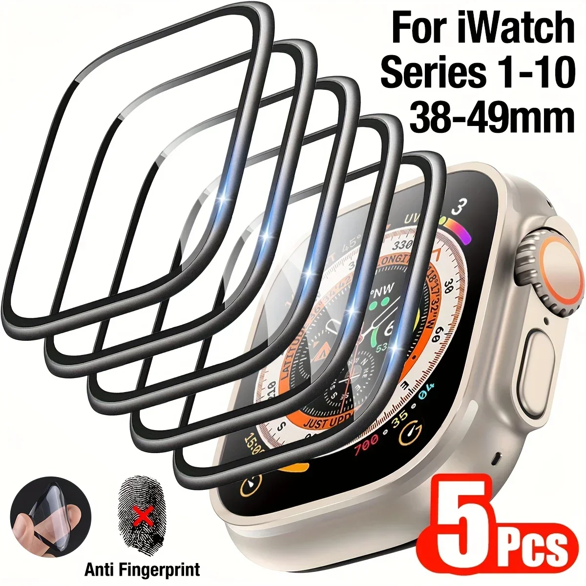 1-5 Stück Anti-Kratz-Folie für – Smartwatch Screen Film Bewertung und Preis