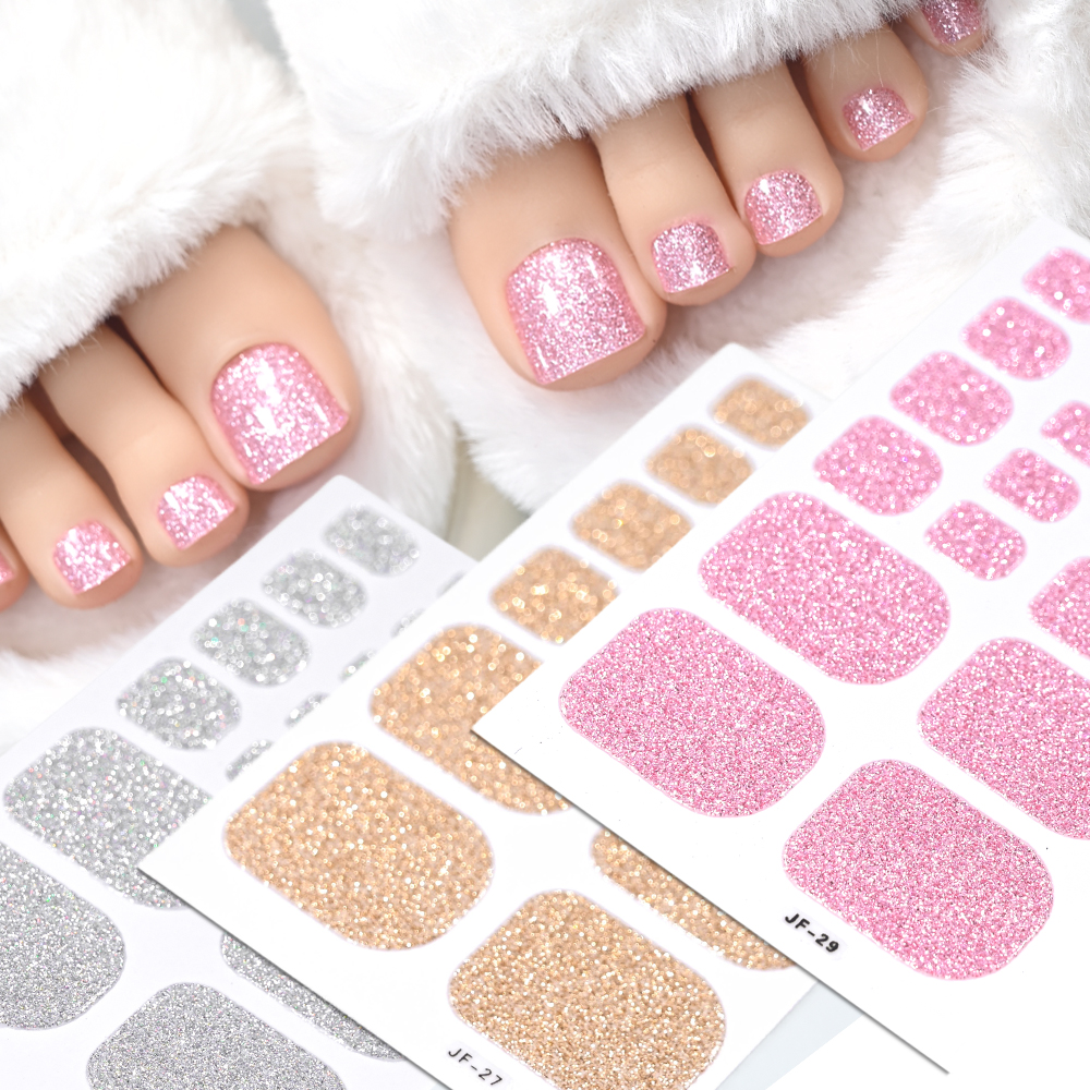 22 Tipps Rosa Glitzer Zehennag – Full Cover Adhesive Bewertung und Preis